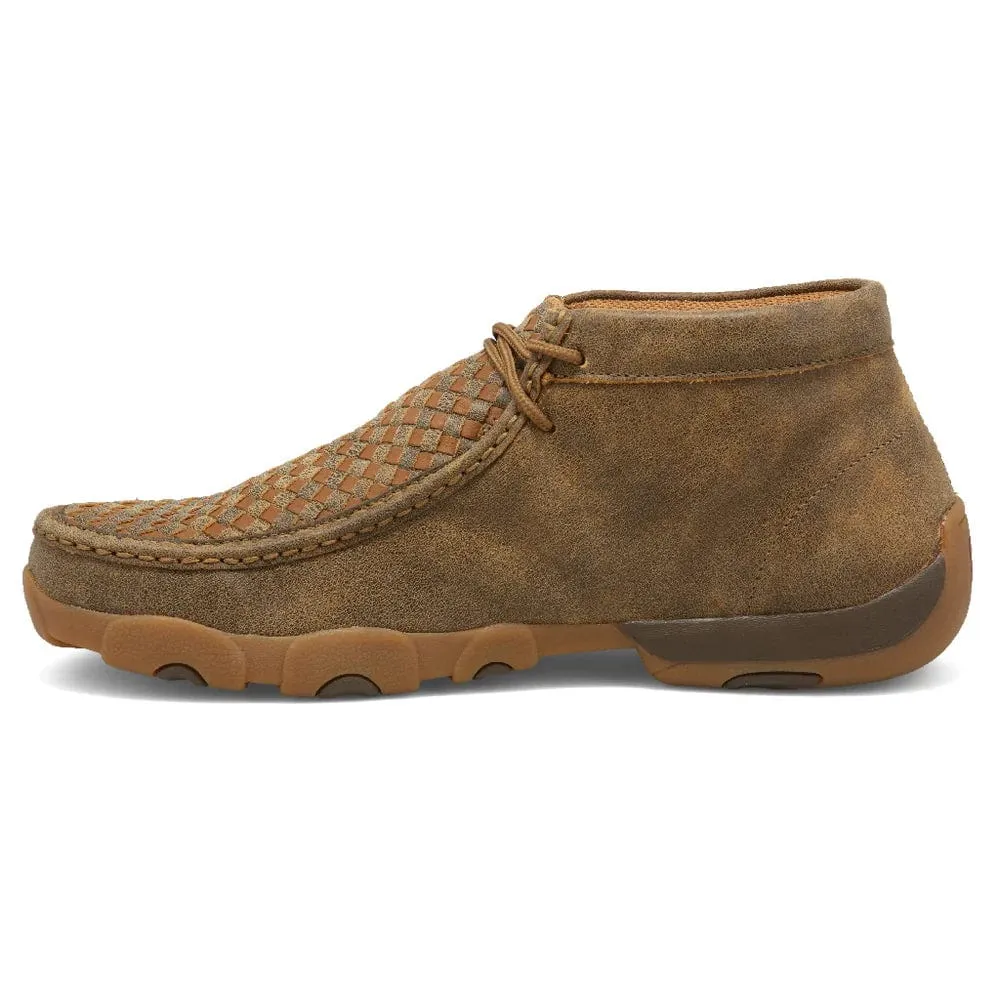 Twisted X Men's Bomber & Tan Chukka Driving Moc Shoe MDM0033