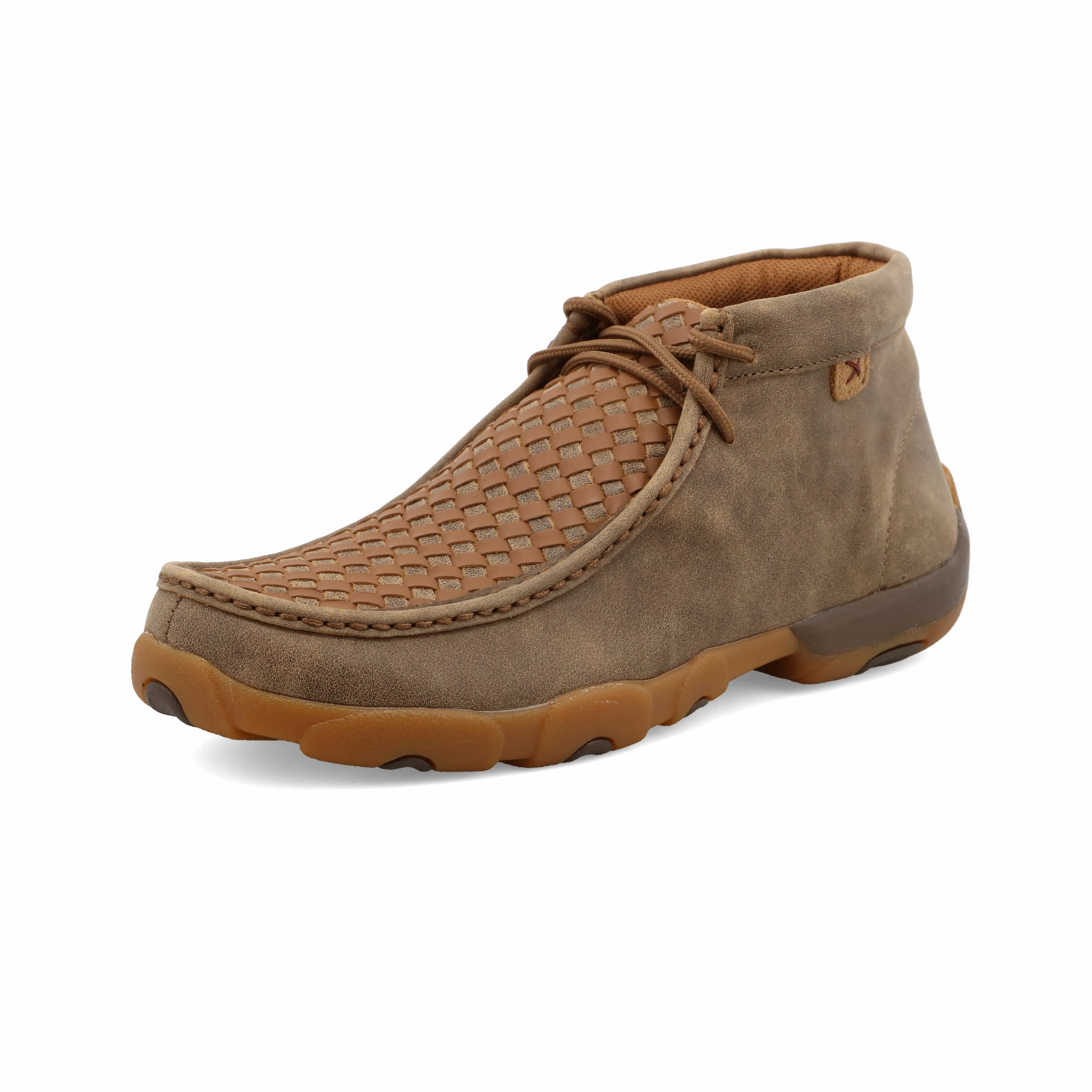 Twisted X Men's Bomber & Tan Chukka Driving Moc Shoe MDM0033