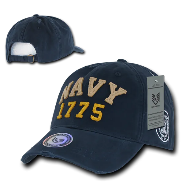 US Navy 1775 Vintage Athletic Cap