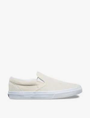 Vans Classic Slip-On (Hairy Suede) - Turtledove Off White