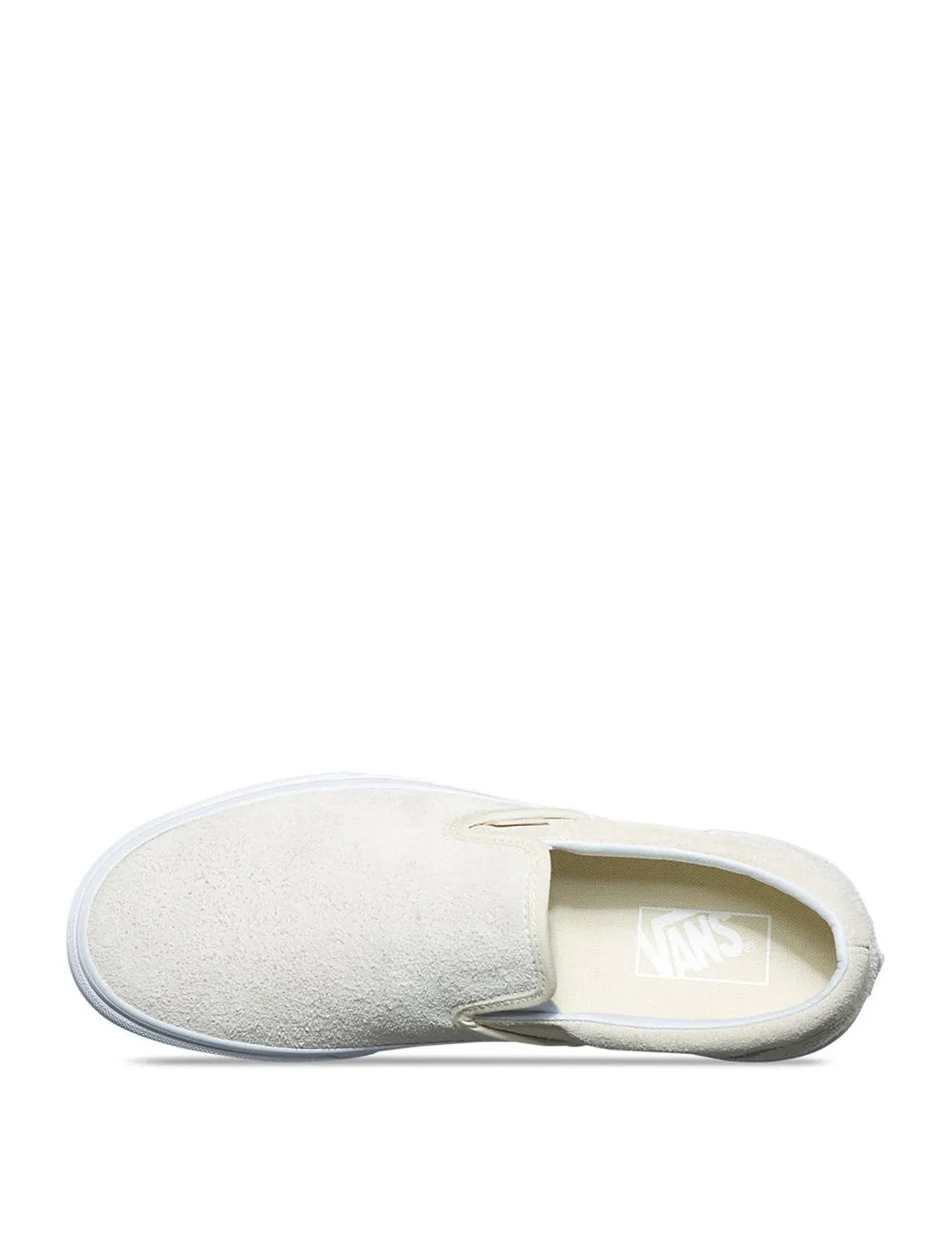 Vans Classic Slip-On (Hairy Suede) - Turtledove Off White
