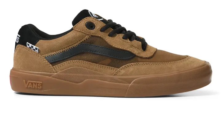 Vans Wayvee Skate Shoe in Tobacco Brown