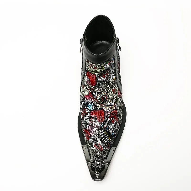 Veltique Chic Zipper Boots
