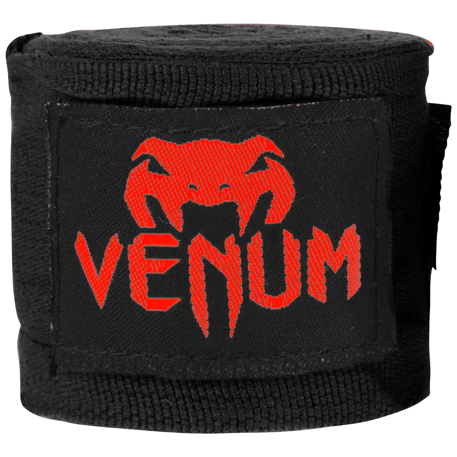 Venum Kontact Boxing Hand Wraps, 4 Mtrs - Black/Red