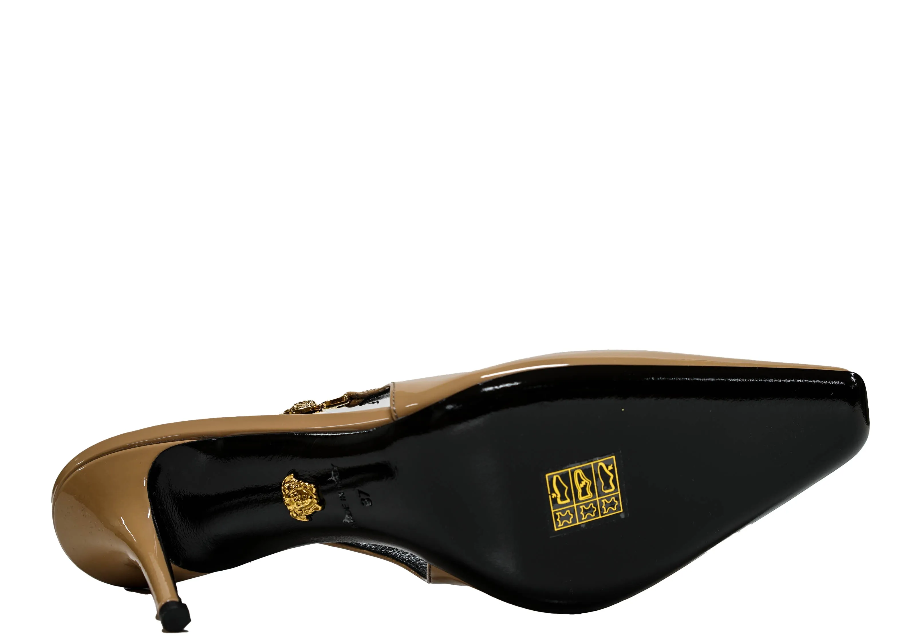 Versace Women's Blush Patent Slingback 1012428 40% OFF