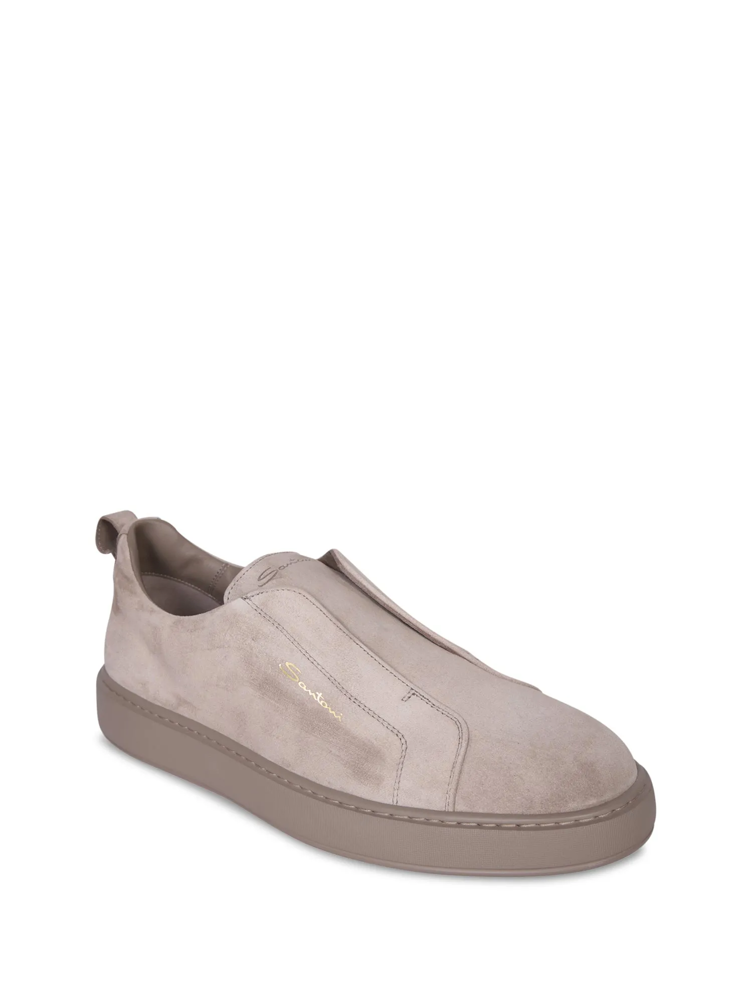 Victory Suede Tortora Sneakers