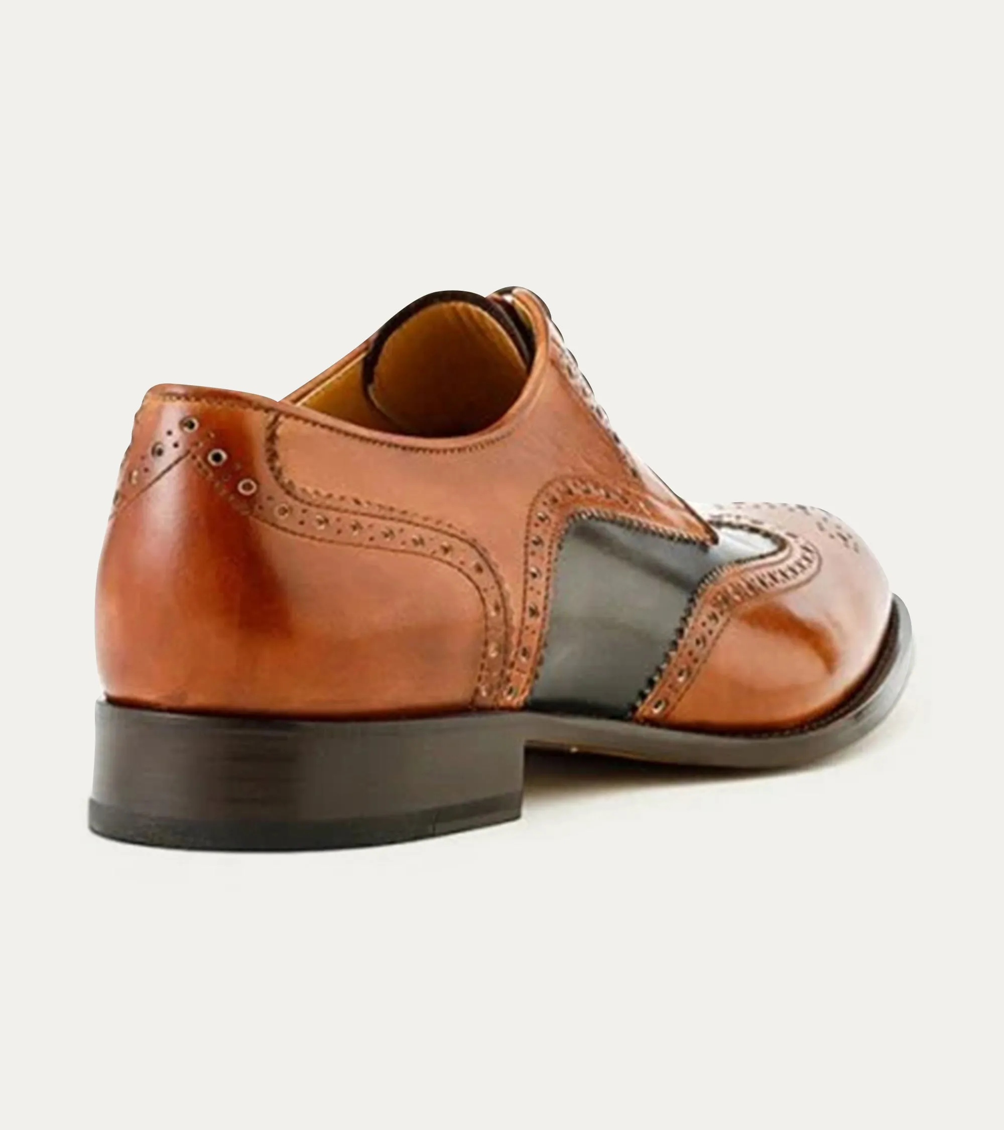 Vincent Wingtip Cuoio Nicol & Dk Grey
