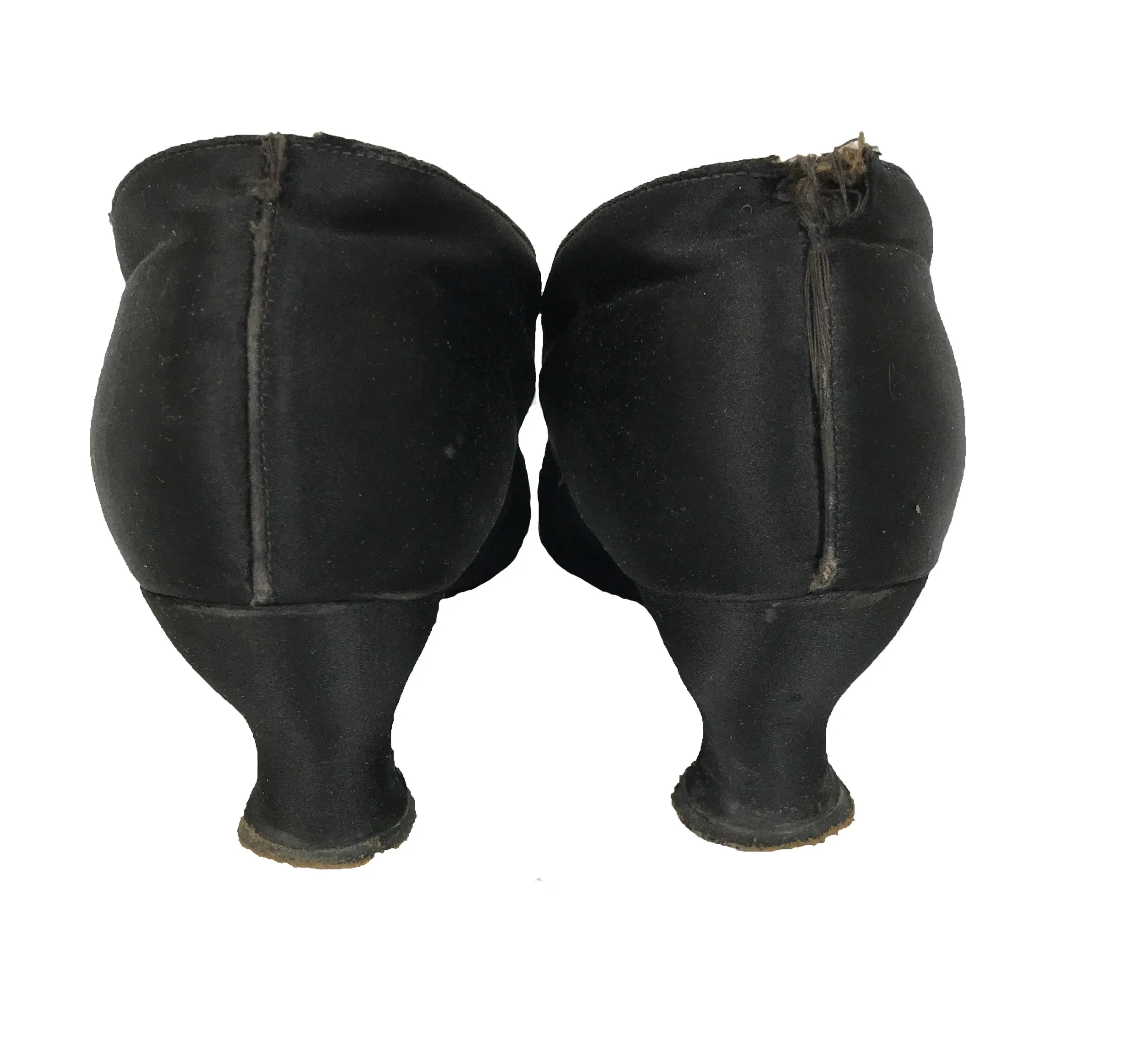Vintage Black Ballet Heels Women's Size 7
