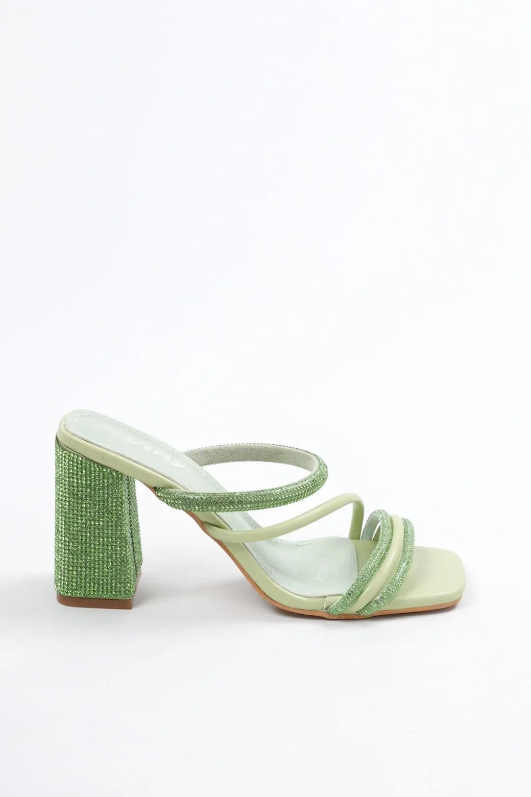 Viny Women's Sparkle Block Heels