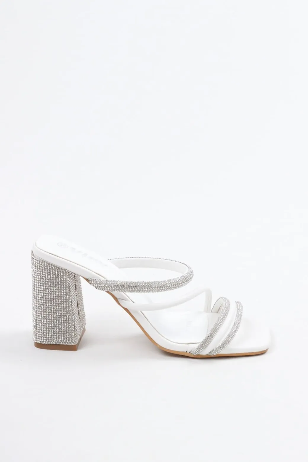 Viny Women's Sparkle Block Heels