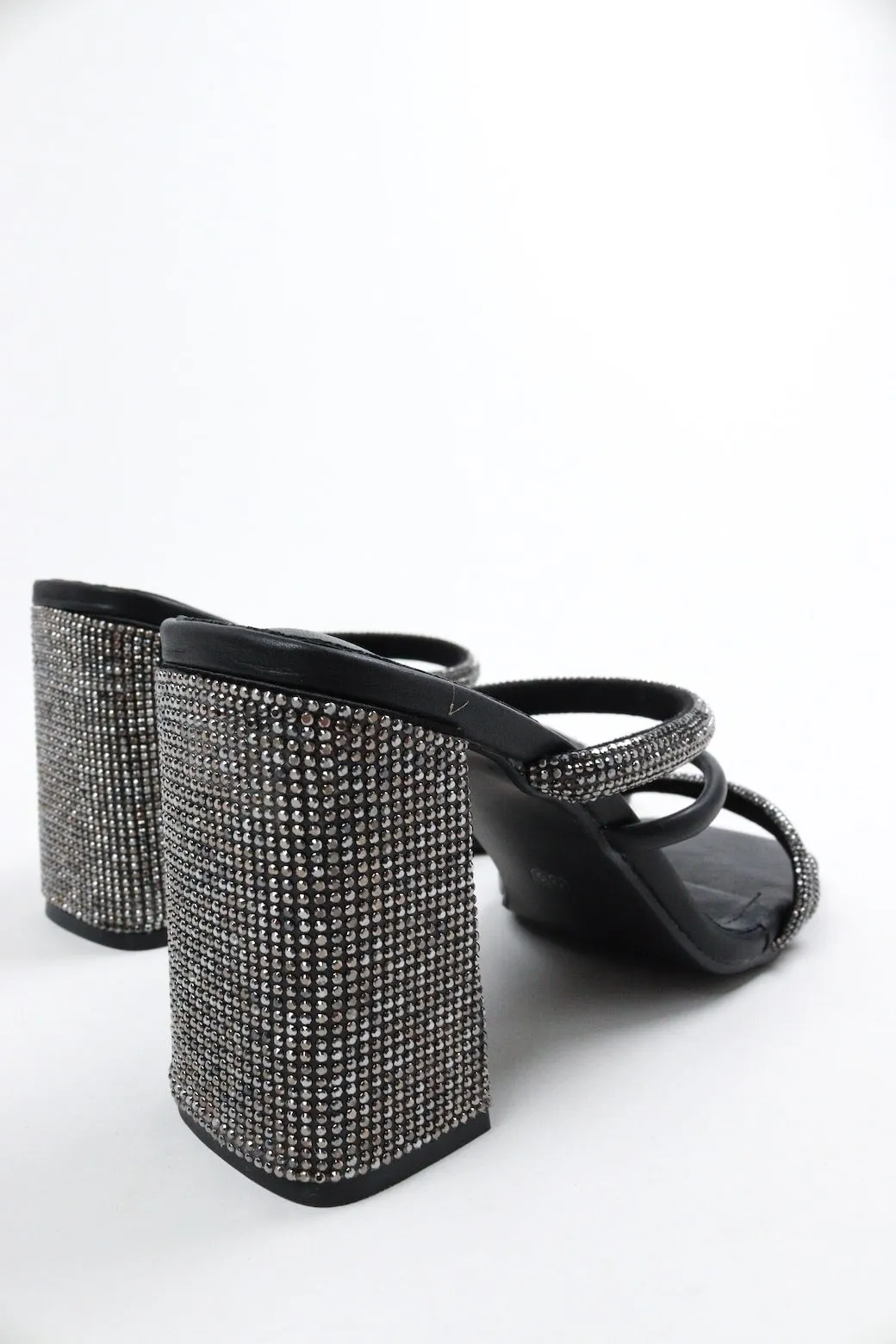 Viny Women's Sparkle Block Heels
