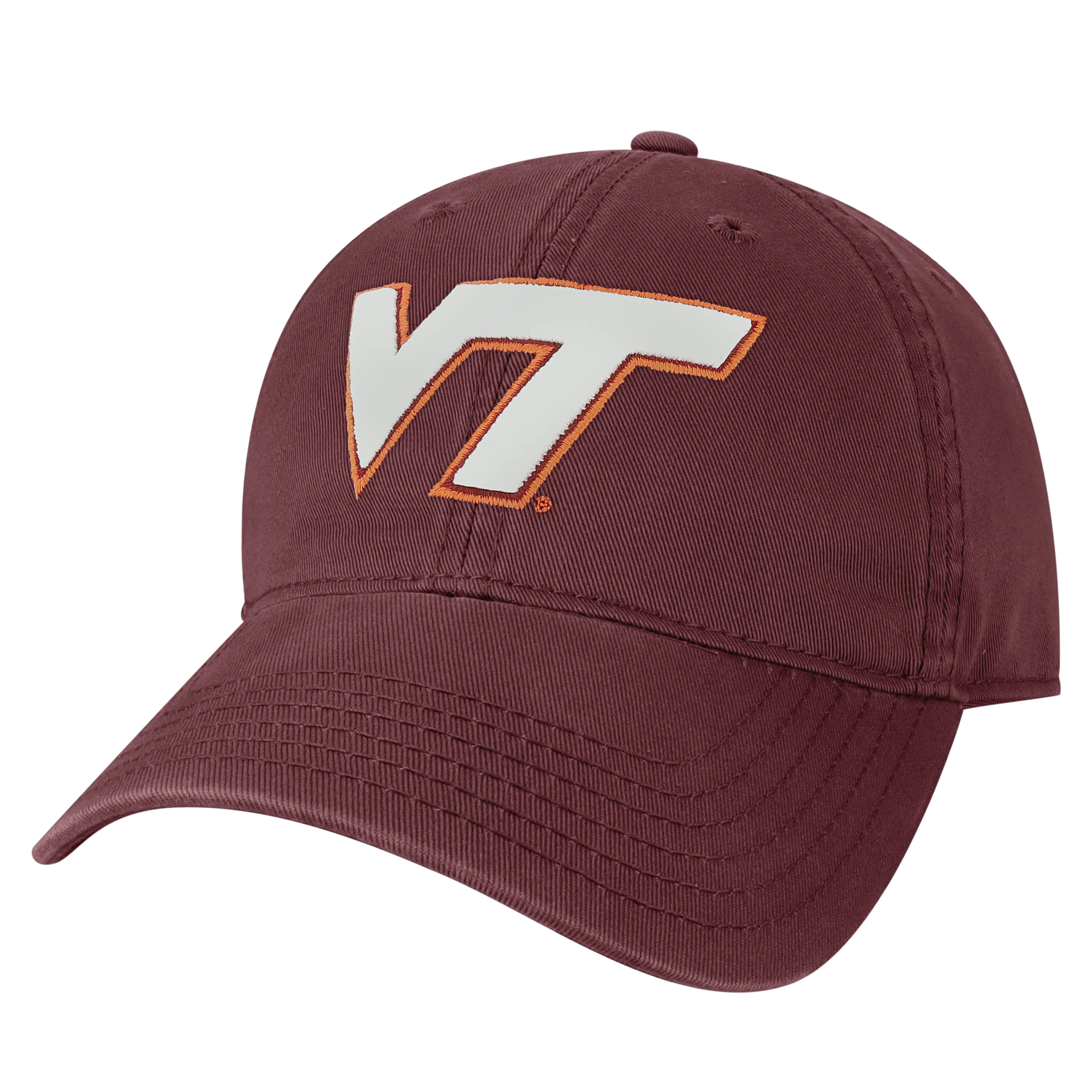 Virginia Tech Hokies Maroon Youth Relaxed Twill Hat