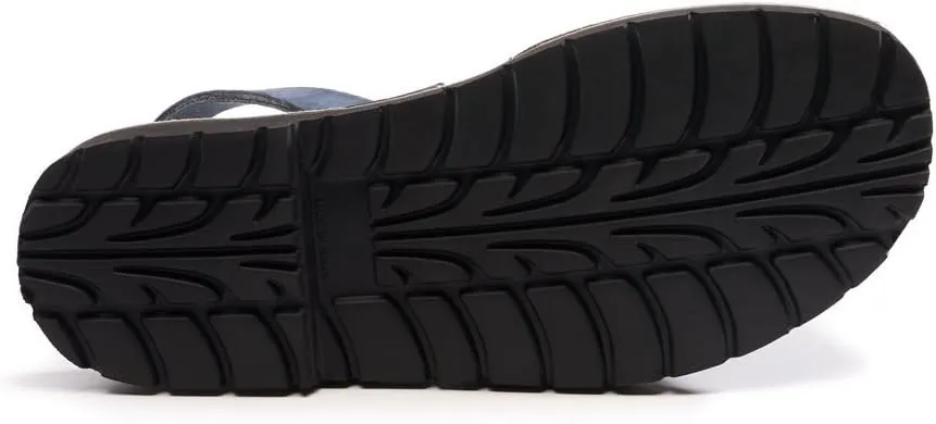 VISCATA Handmade in Spain Men's Barbada Leather Avarca Sandals