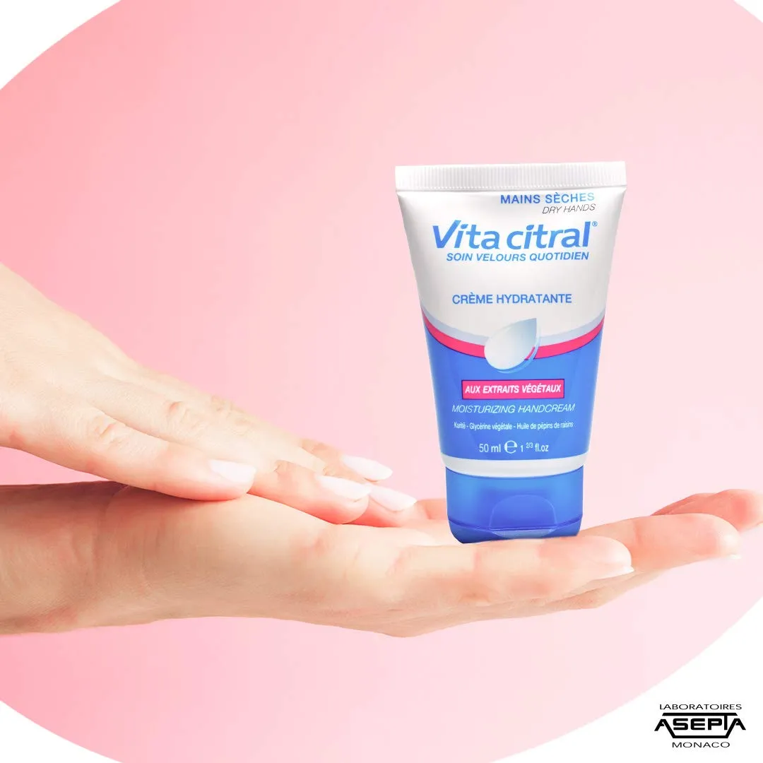 Vita Citral Moisturizing Hand Cream for Dry Hands 100ml   33% Free - Intense Soothing and Softening Cream for Dry Hands