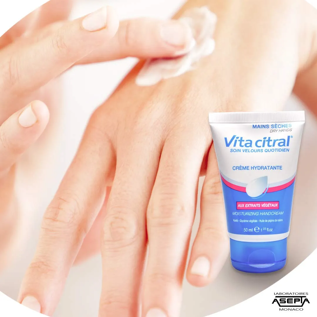 Vita Citral Moisturizing Hand Cream for Dry Hands 100ml   33% Free - Intense Soothing and Softening Cream for Dry Hands