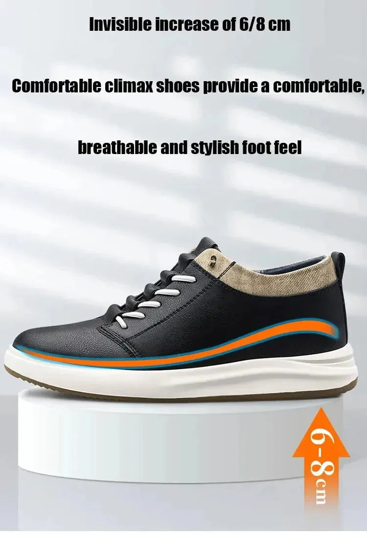 WELLS™ - ELEVATED CASUAL LEATHER SNEAKERS