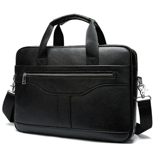 WESTAL Messenger Bag Men Briefcase Men's Genuine Leather Laptop Bags Office Bags For Men Business Design Bag Men Leather Tote