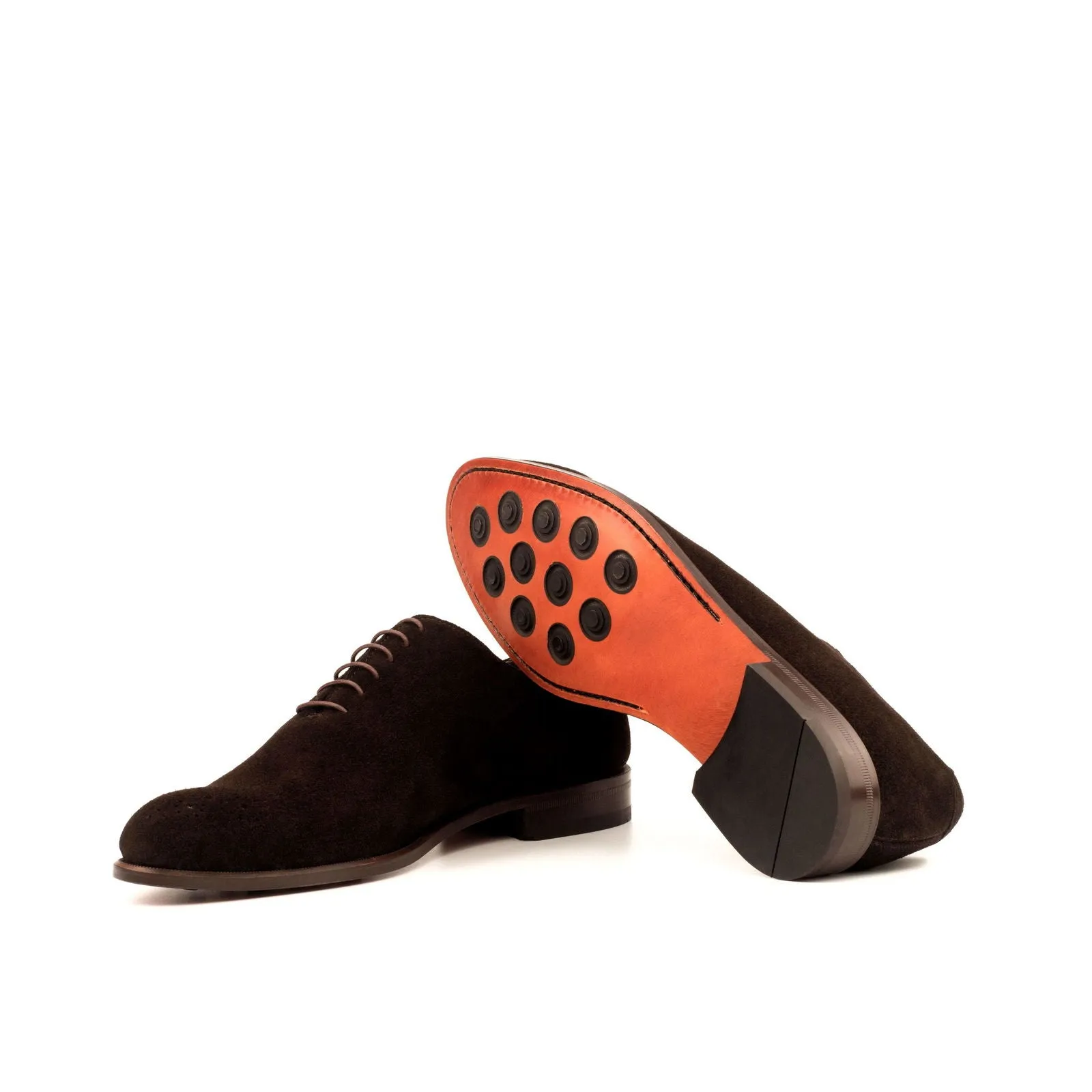 Whole Cut-Suede, Dark Brown