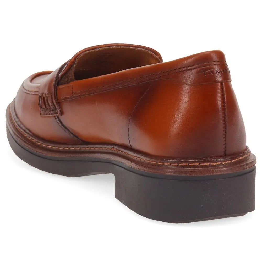 Wide-Fit Heeled Penny Loafers - JANA40504 / 326 067