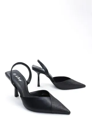 Women's High Pointed Toe Slingback Heels