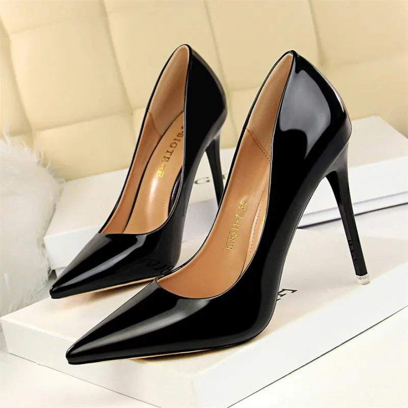 Women's Patent Leather Pumps