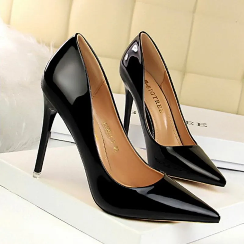 Women's Patent Leather Pumps