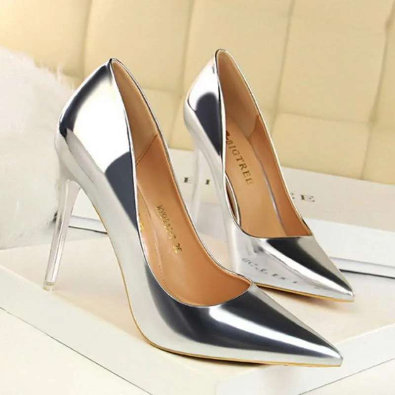Women's Patent Leather Pumps
