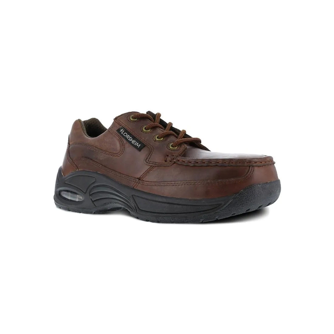Women's Polaris Composite-Toe Oxford Work Shoe Brown