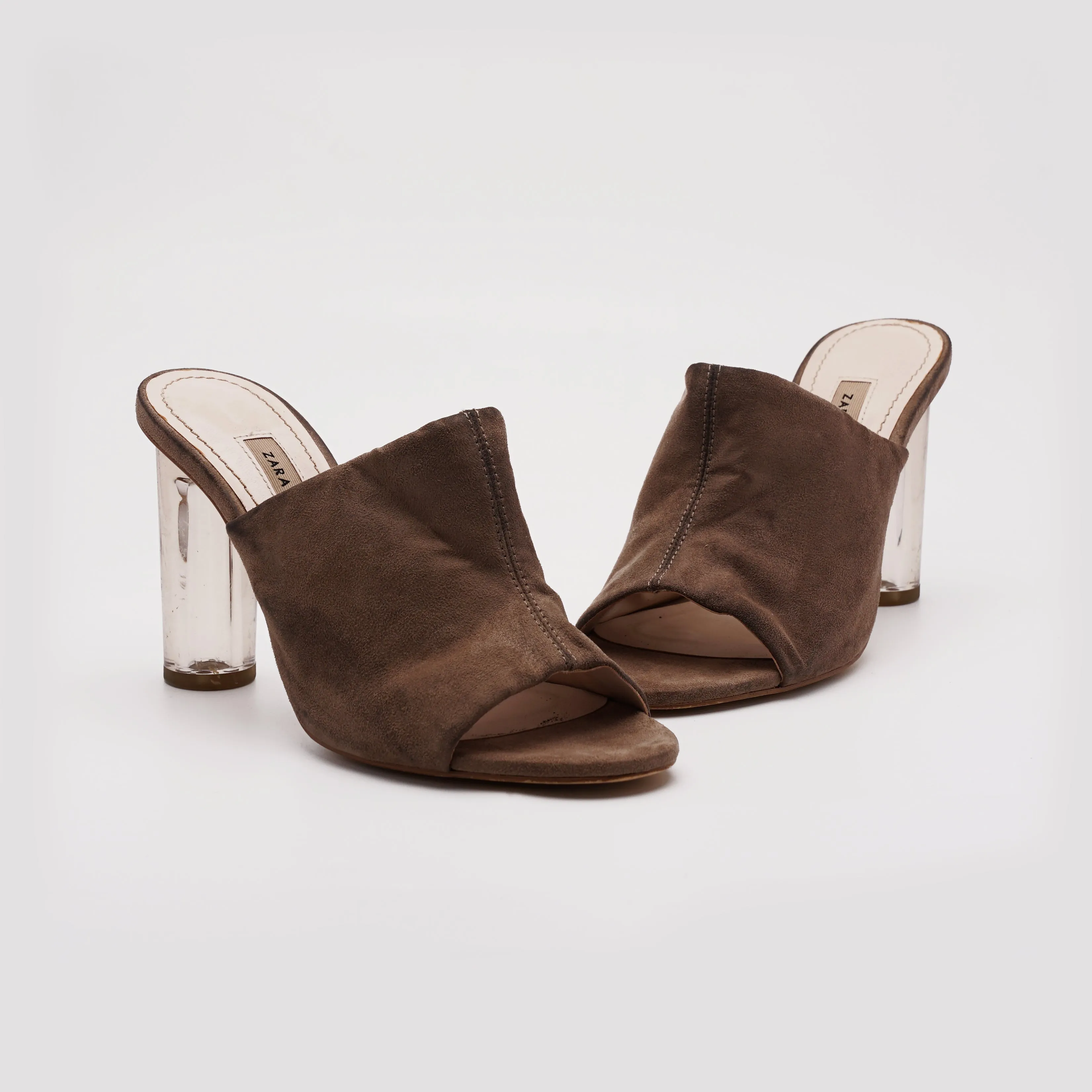 Zara Peep Toe Heels
