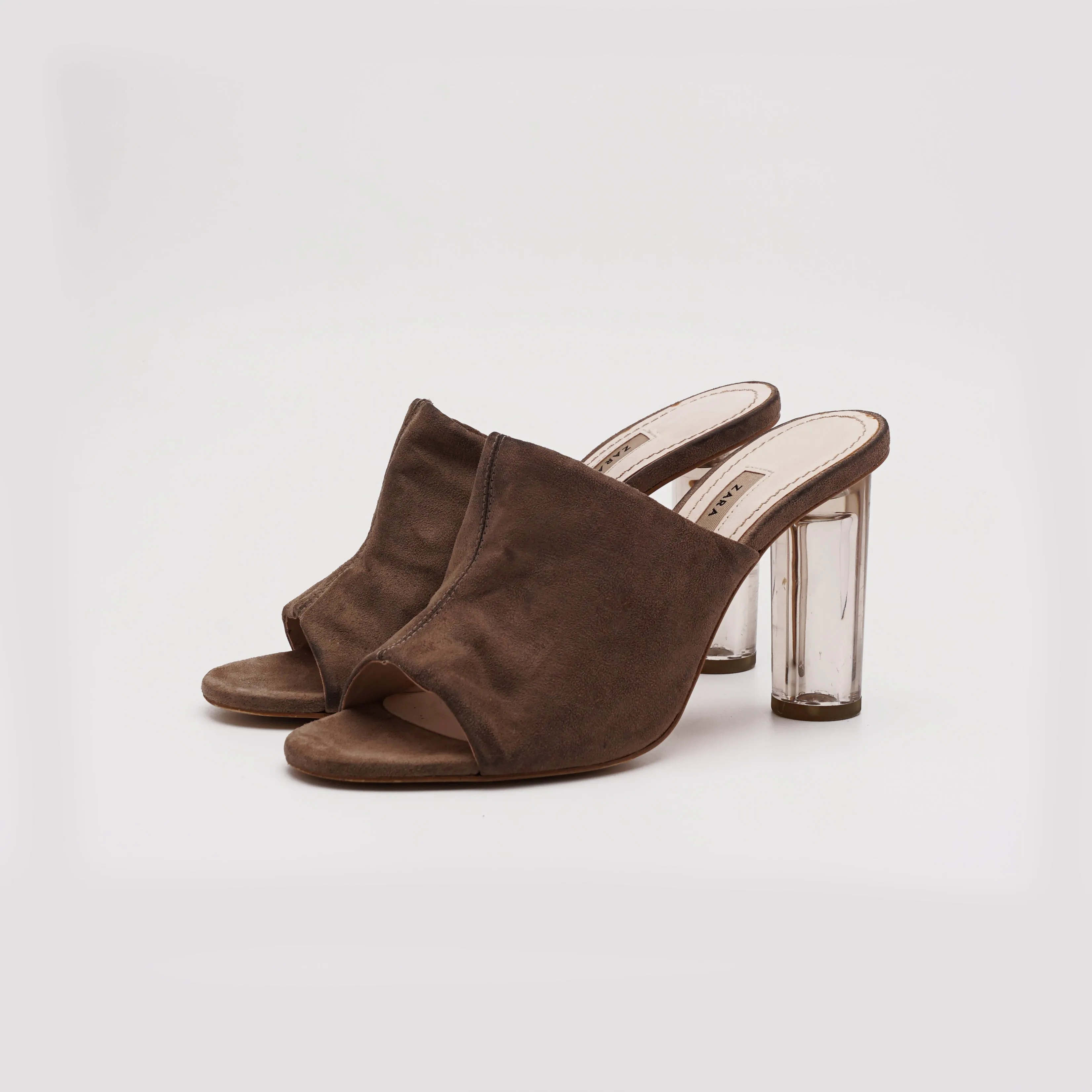 Zara Peep Toe Heels