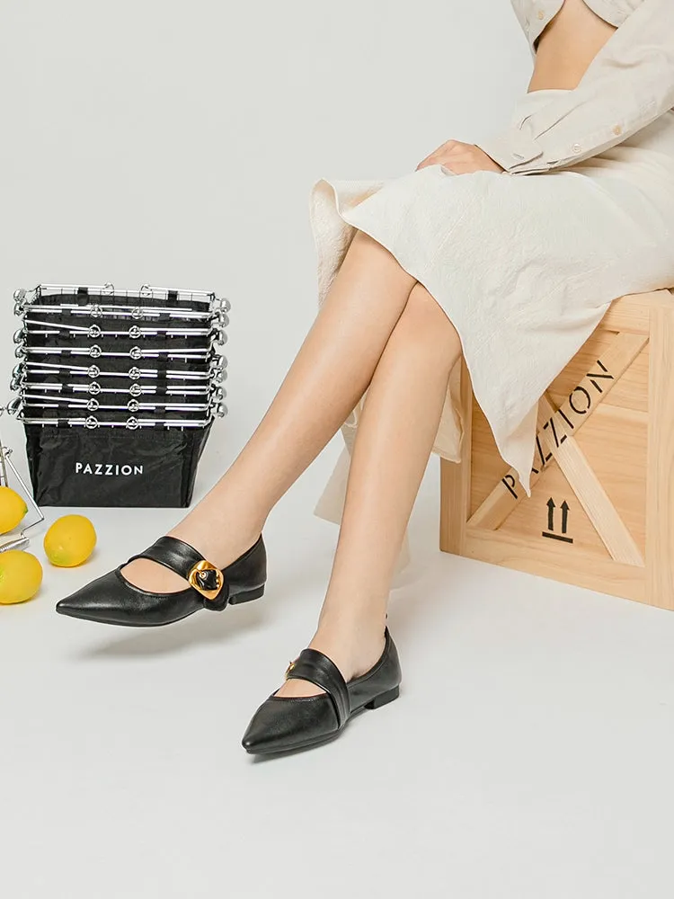 Zinnia Pointed Toe Flats